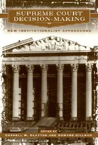 Buy Supreme Court Decision-Making (English, Cornell W. Clayton) — BookShops.in