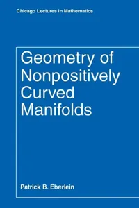 Buy Geometry of Nonpositively Curved Manifolds (English, Patrick B. Eberlein) — BookShops.in