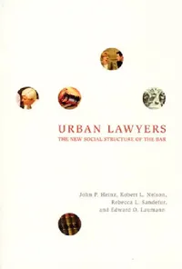 Buy Urban Lawyers (English, John P. Heinz | Robert L. Nelson | Rebecca L. Sandefur) — BookShops.in