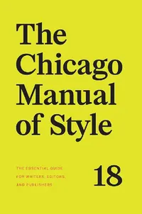 Buy The Chicago Manual of Style, 18th Edition (English, The University of Chicago Press Editorial Staff) — BookShops.in