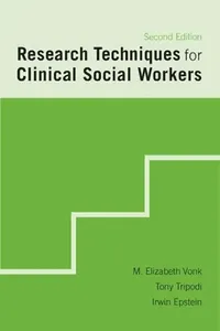 Buy Research Techniques for Clinical Social Workers (English, M Elizabeth Vonk) — BookShops.in