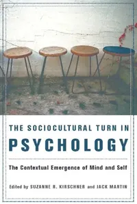 Buy The Sociocultural Turn in Psychology (English, Suzanne Kirschner) — BookShops.in