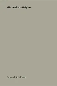 Buy Minimalism (English, Edward Strickland) — BookShops.in