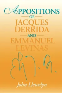 Buy Appositions of Jacques Derrida and Emmanuel Levinas (English, John Llewelyn) — BookShops.in