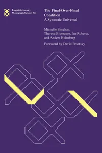 Buy The Final-Over-Final Condition (English, Michelle Sheehan | Theresa Biberauer | Ian Roberts) — BookShops.in