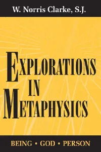 Buy Explorations in Metaphysics (English, W. Norris Clarke) — BookShops.in