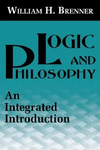 Buy Logic and Philosophy (English, William H. Brenner) — BookShops.in