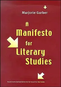 Buy A Manifesto for Literary Studies (English, Marjorie Garber) — BookShops.in