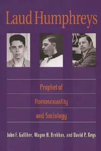 Buy Laud Humphreys (English, John F. Galliher) — BookShops.in