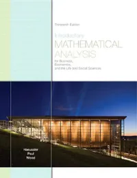 Buy Introductory Mathematical Analysis for Business, Economics, and the Life and Social Sciences (English, Ernest Haeussler | Richard Paul | Richard Wood) — BookShops.in