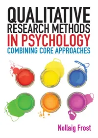 Buy Qualitative Research Methods in Psychology (English, Nollaig Frost) — BookShops.in