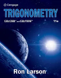 Buy Trigonometry (English, Ron Larson) — BookShops.in
