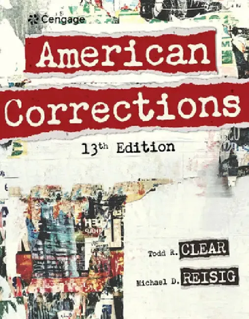 American Corrections (English, Todd Clear | Michael Reisig | George Cole)