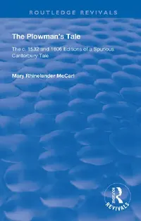 Buy The Plowman's Tale (English, Rhinelander McCarl Mary) — BookShops.in