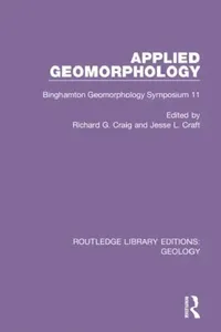 Buy Applied Geomorphology (English, Craig Richard G. | Jesse L. Craft) — BookShops.in
