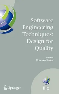 Buy Software Engineering Techniques (English, Krzysztof Sacha) — BookShops.in