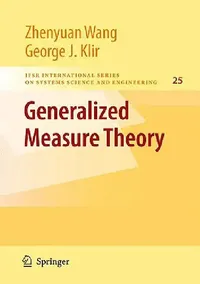 Buy Generalized Measure Theory (English, Zhenyuan Wang | George J. Klir) — BookShops.in
