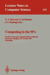 Buy Computing in the 90's (English, Naveed A. Sherwani | Elise De Doncker | John A. Kapenga) — BookShops.in