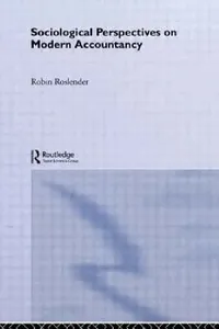 Buy Sociological Perspectives on Modern Accountancy (English, Robin Roslender) — BookShops.in