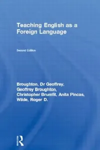 Buy Teaching English as a Foreign Language (English, Geoffrey Broughton) — BookShops.in