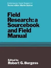Buy Field Research (English, Robert G. Burgess) — BookShops.in