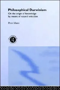 Buy Philosophical Darwinism (English, Peter Munz) — BookShops.in
