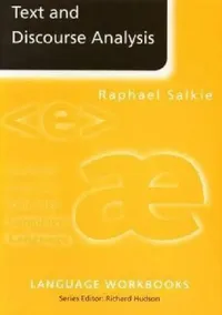Buy Text and Discourse Analysis (English, Raphael Salkie) — BookShops.in