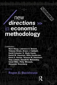 Buy New Directions in Economic Methodology (English, Backhouse Roger E.) — BookShops.in