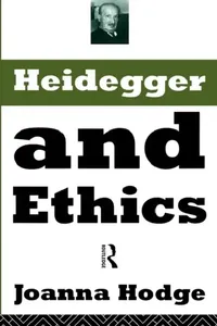 Buy Heidegger and Ethics (English, Joanna Hodge) — BookShops.in