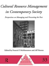 Buy Cultural Resource Management in Contemporary Society (English, Hatton Alf) — BookShops.in