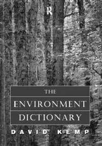 Buy The Environment Dictionary (English, David Kemp) — BookShops.in