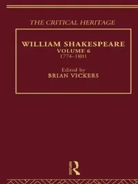 Buy William Shakespeare (English, Vickers Brian) — BookShops.in
