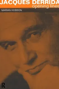 Buy Jacques Derrida (English, Marian Hobson) — BookShops.in