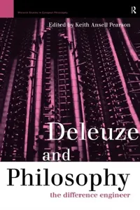 Buy Deleuze and Philosophy (English, Keith Ansell-Pearson | Keith Ansell Pearson) — BookShops.in