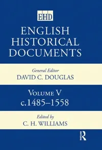 Buy English Historical Documents (English, Williams C.H.) — BookShops.in