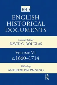 Buy English Historical Documents (English, Browning Andrew) — BookShops.in