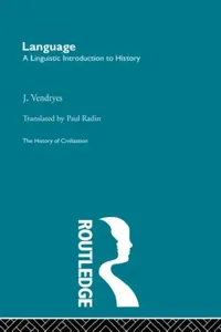 Buy Language (English, Vendryes J.) — BookShops.in