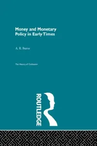 Buy Money and Monetary Policy in Early Times (English, Burns A.R.) — BookShops.in
