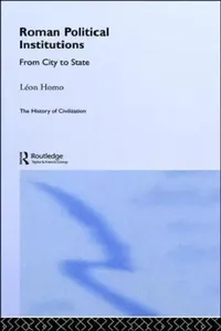 Buy Roman Political Institutions (English, Homo Leon) — BookShops.in