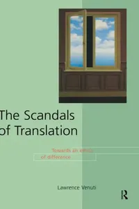 Buy The Scandals of Translation (English, Lawrence Venuti) — BookShops.in
