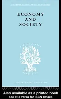 Buy Economy and Society (English, Parsons Talcot) — BookShops.in