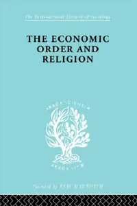 Buy The Economic Order and Religion (English, Knight Frank) — BookShops.in