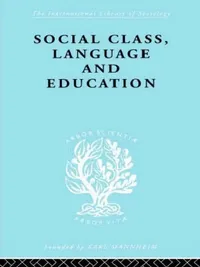 Buy Social Class Language and Education (English, Lawton Denis) — BookShops.in