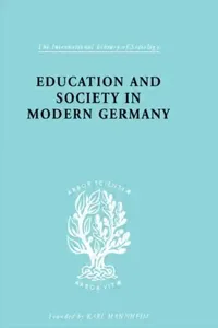 Buy Education & Society in Modern Germany (English, Samuel R. H., Thomas) — BookShops.in