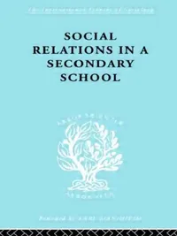 Buy Social Relations in a Secondary School (English, Hargreaves Dr David H) — BookShops.in