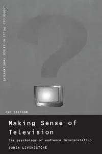 Buy Making Sense of Television (English, Sonia Livingstone) — BookShops.in