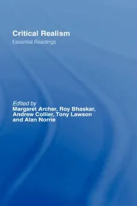 Buy Critical Realism (English, Margaret S. Archer | Tony Lawson | Andrew Collier) — BookShops.in