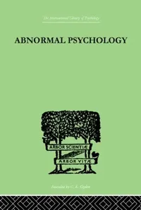 Buy Abnormal Psychology (English, Coriat Isador H) — BookShops.in