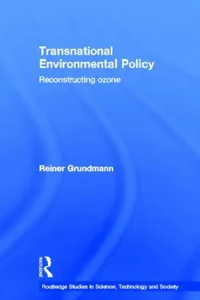 Buy Transnational Environmental Policy (English, Grundmann Reiner) — BookShops.in