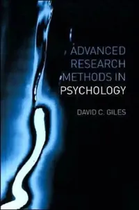 Buy Advanced Research Methods in Psychology (English, David Giles) — BookShops.in